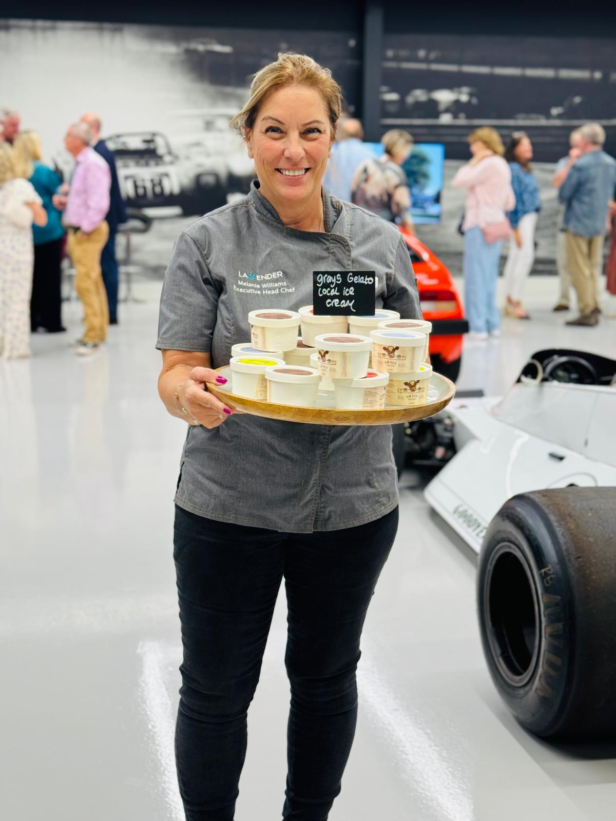 Melanie Williams of Lavender Catering